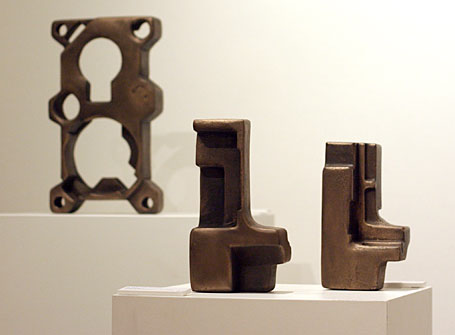 Sculptures displayed at Claire Suzy Stannard's solo exhibition 'Version 1' Sculptures displayed at Claire Suzy Stannard's solo exhibition 'Version 1'