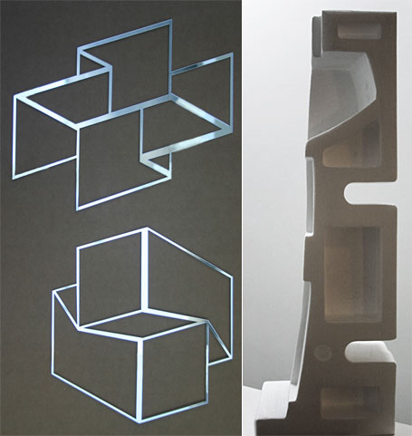 Sculpture by Claire Suzy Stannard for her solo exhibition 'Version 1' Sculpture by Claire Suzy Stannard for her solo exhibition 'Version 1'