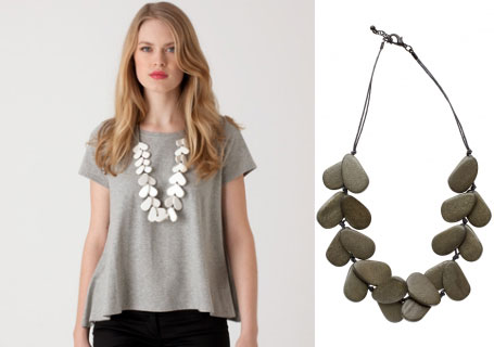 Wooden Fan Necklaces, long and short by Elk Wooden Fan Necklaces, long and short by Elk