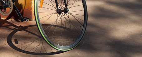 bike and shadow detail, photo by Carolyn Price bike and shadow detail, photo by Carolyn Price