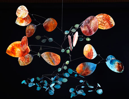 Yampi Sound at Sunset artwork by Jade Oakley - part of her Up Lands exhibition at Australian Galleries Yampi Sound at Sunset artwork by Jade Oakley - part of her Up Lands exhibition at Australian Galleries
