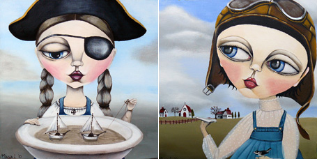 Artwork by Marie Larkin - to be exhibited in the Ladies First exhibition at Brunswick Street Galleries Artwork by Marie Larkin - to be exhibited in the Ladies First exhibition at Brunswick Street Galleries