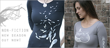 Non-Fiction - unique & quirky women's tees & gift cards. Made in Australia. Non-Fiction - unique & quirky women's tees & gift cards. Made in Australia.