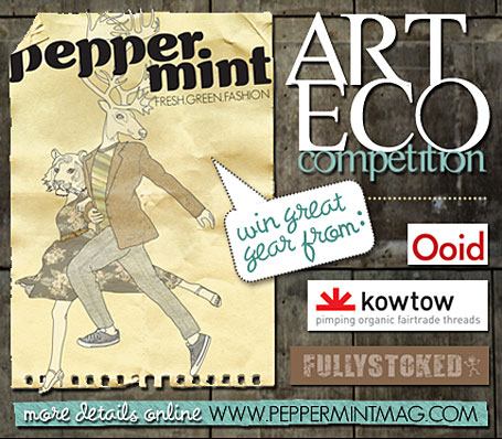 Peppermint Magazine's Eco Art Comp Peppermint Magazine's Eco Art Comp