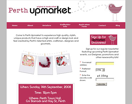 Perth Upmarket screenshot Perth Upmarket screenshot