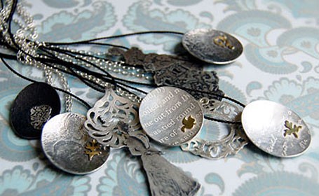 Victorian inspired silver jewellery by Simone Walsh Victorian inspired silver jewellery by Simone Walsh
