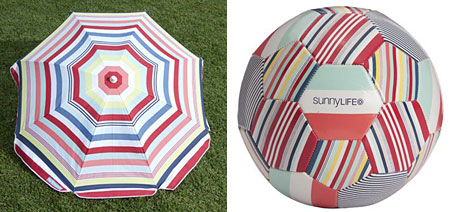 Wategos Beach Umbrella and Soccer Ball by Sunny Life Wategos Beach Umbrella and Soccer Ball by Sunny Life