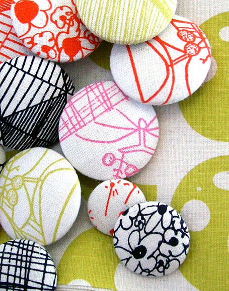 Buttons by Umbrella Prints Buttons by Umbrella Prints