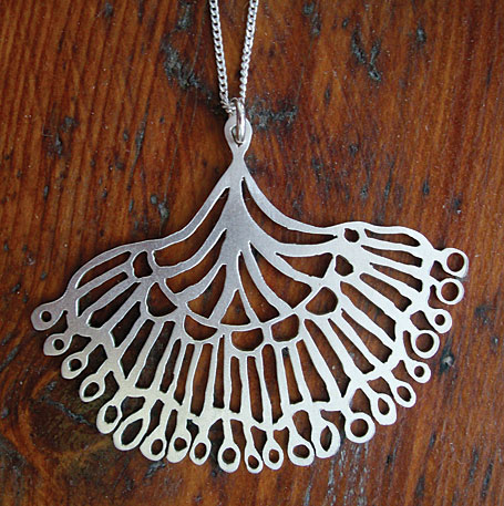 Silver pendant by Umbrella Prints Silver pendant by Umbrella Prints