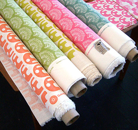 Fabric rolls by Umbrella Prints Fabric rolls by Umbrella Prints