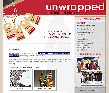 Screenshot of Unwrapped: the marketplace Screenshot of Unwrapped: the marketplace