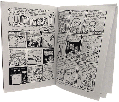 Pages from Beef Knuckles zine Pages from Beef Knuckles zine