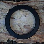 Resin Bangle - Black - designed in Australia by mooku