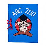 ABC ZOO Blue Soft Book - designed in Australia by Growing World