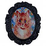 Cat Cameo Brooch by Button Tree