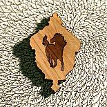 Capturing a Horse Brooch by Bonnie Poplar