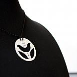Finchbird Pendant - sterling silver pendant by Finchbird