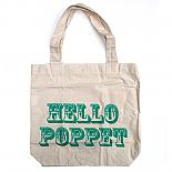 Hello Poppet Tote Bag by Bob Boutique