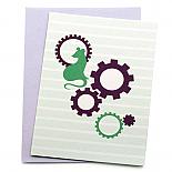 Hickory Dickory Dock Greeting Card by Non-Fiction