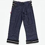 The Host Daks - Denim with Striped Trim by Knuffle Kid