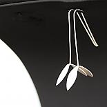 Rain sterling silver earrings by Finchbird