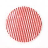 Pocket Mirror Red with White Pinstripe by Love Hate