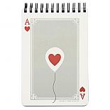 Ace of Hearts Notebook by I Ended Up Here