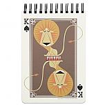 King of Clubs Lion Notebook by I Ended Up Here