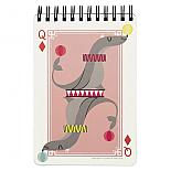 Queen of Diamonds Seal Notebook by I Ended Up Here