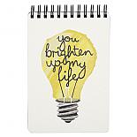 Light Bulb Notebook by I Ended Up Here