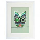 Wise Owl A4 Print by I Ended Up Here