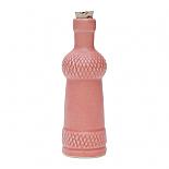 Fairy Floss Pink Braid Ceramic Bottle designed in Australia by Love Hate