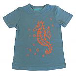 Seahorse Kids T-shirt by Sunday Morning Designs