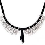 Peter Pan Stainless Steel Collar - Black by Polli