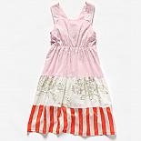 Little girls Star Dress Pink by Knuffle Kid