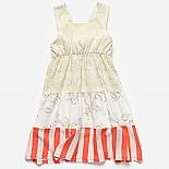 Little girls Star Dress Yellow by Knuffle Kid