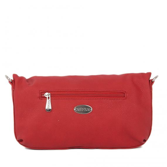 Back of Melbourne Clutch - Checked Birds designed in Australia by b.sirius