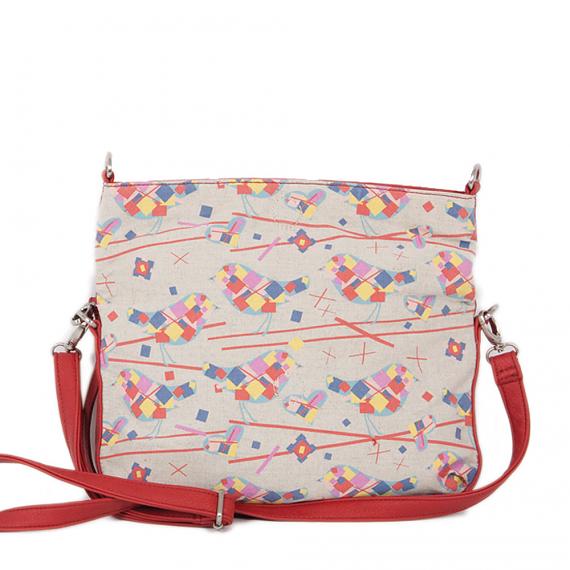 Melbourne Clutch - Checked Birds designed in Australia by b.sirius