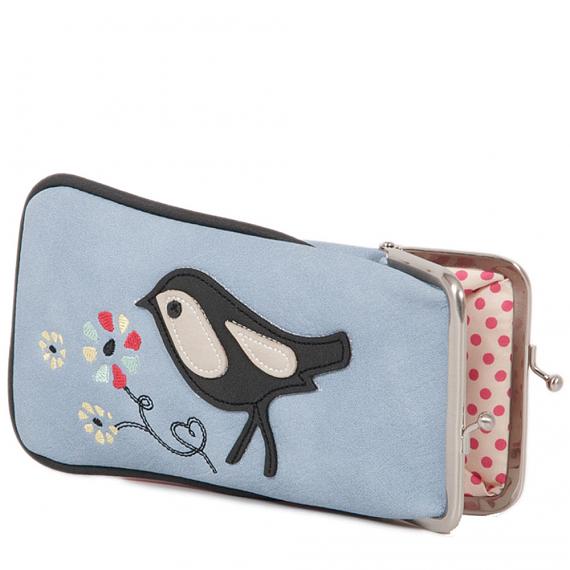 Glasses Case - Kites (Pale Blue) designed in Austraila by b.sirius