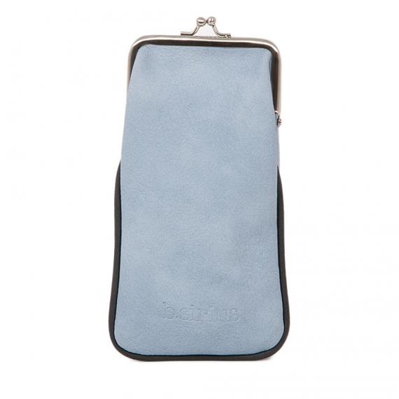 Back of Glasses Case - Kites (Pale Blue) designed in Austraila by b.sirius