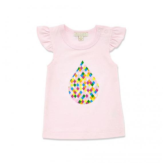 Colour Drop Baby T-shirt designed in Australia by Wilson & Frenchy