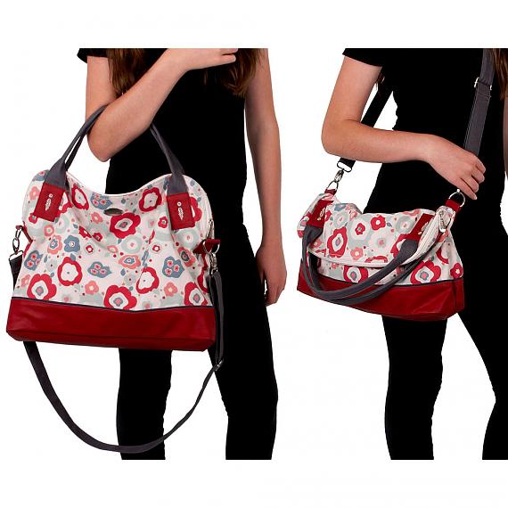 Carry All Floral Skies designed in Australia by b.sirius