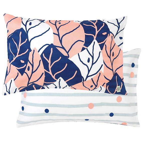 Dusk Till Dawn Set of Two Reversible Pillowcases - designed in Melbourne by Goosebumps Boutique Bedding