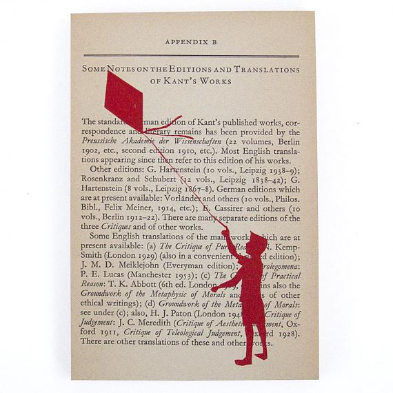 Kite Artwork - Rectangular, Red by Me and Amber