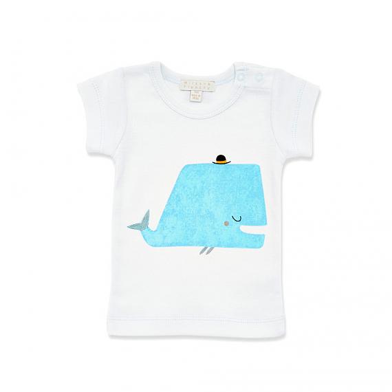 Little Whale Baby T-shirt designed in Australia by Wilson & Frenchy