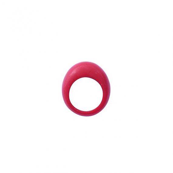 Oval Resin Ring - Red designed and made in Australia by mooku