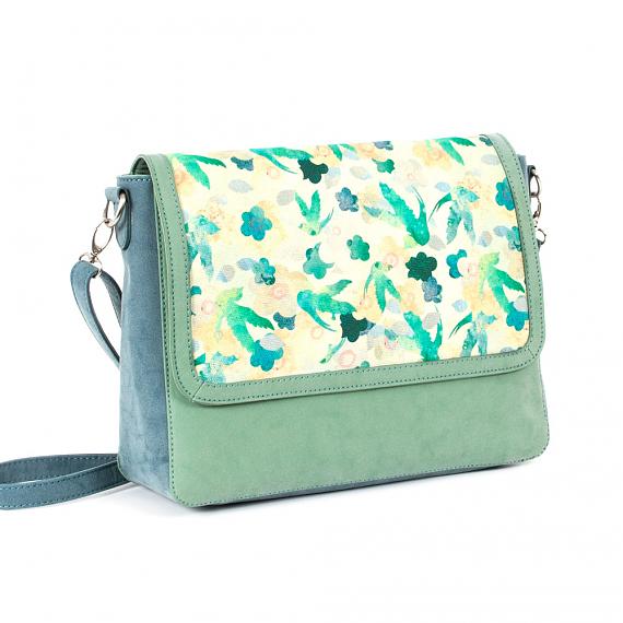 Summer Sky Satchel by b.sirius