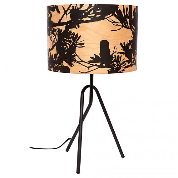 Coastal Banksia Timber Table Lamp designed in Australia by Micky & Stevie