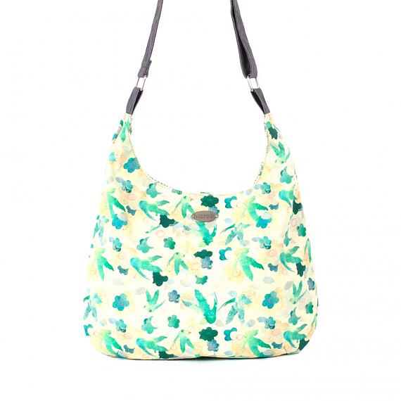 Back of Tied Up Bag Summer Sky by b.sirius