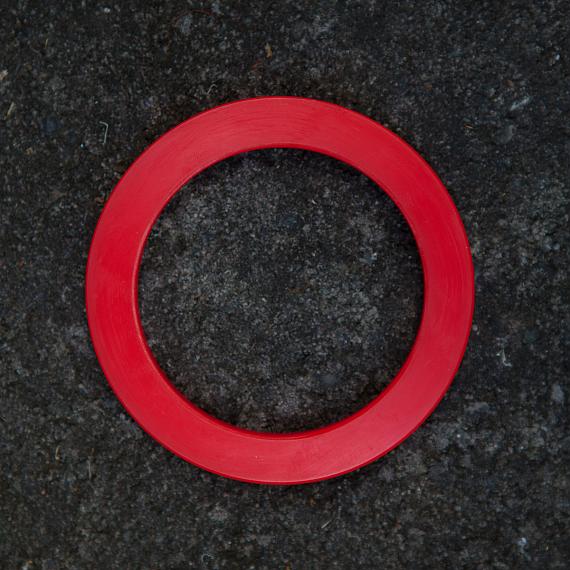 Resin Bangle - Red - designed in Australia by mooku